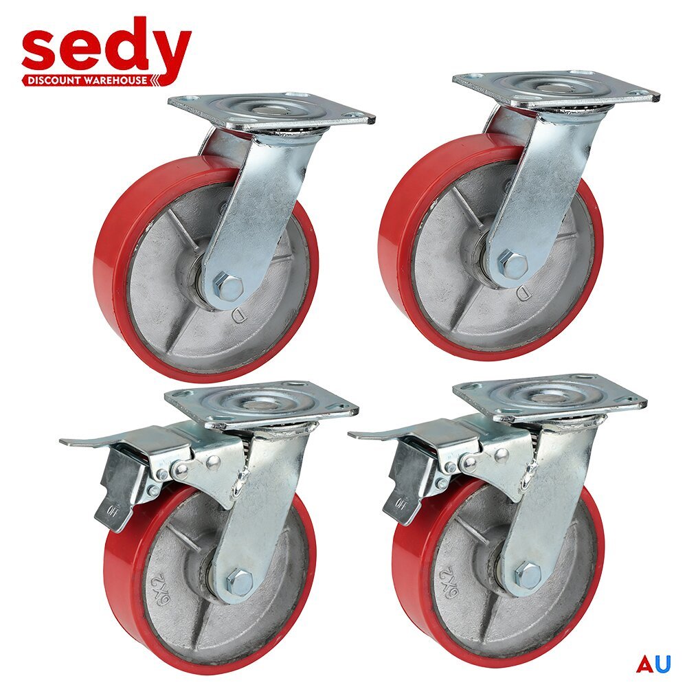 6-Inch Polyester Swivel Caster (with or without Brake) - Image 12