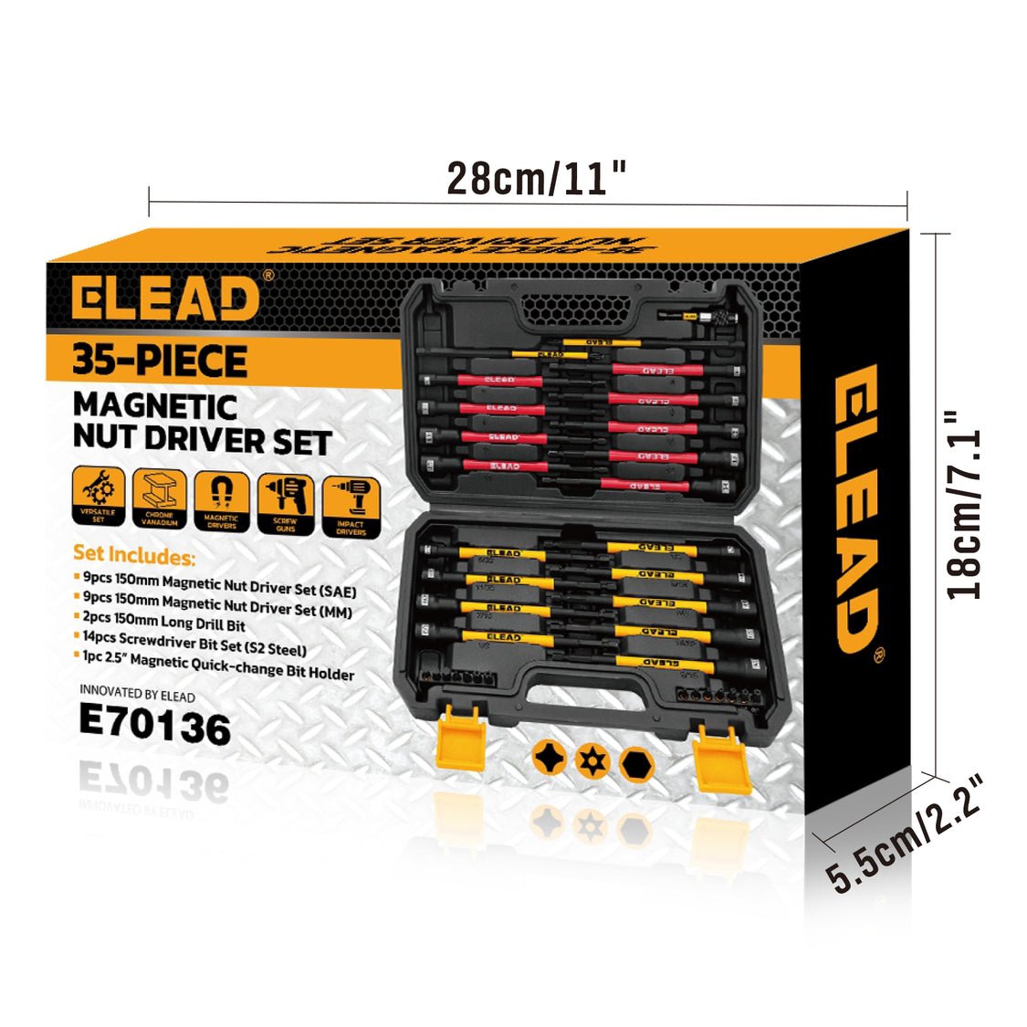 35PCS Magnetic Socket Set - Image 7