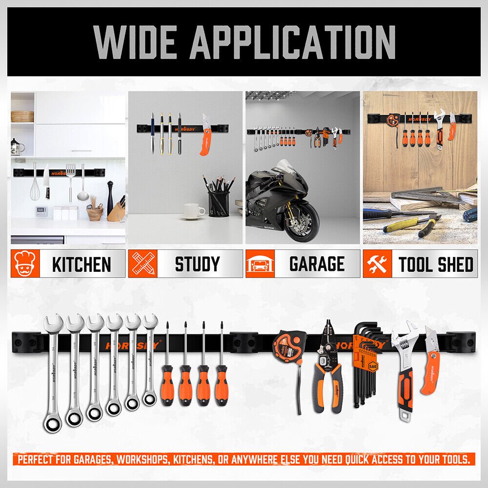 4PC 12" Magnetic Tool Holder Set - Image 7