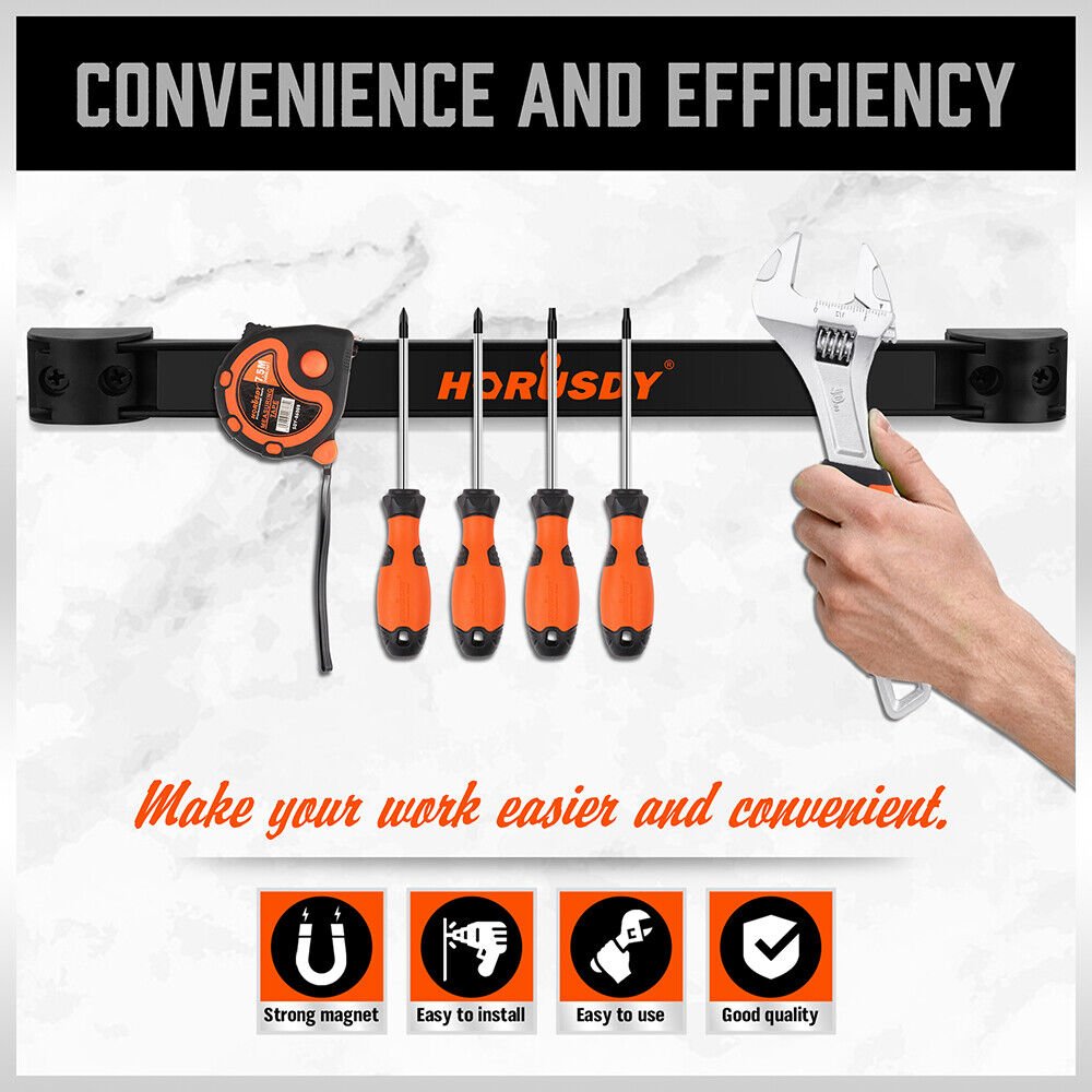 4PC 12" Magnetic Tool Holder Set - Image 8
