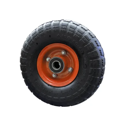 10" Pneumatic Wheelbarrow Wheel 3.50-4 with 20mm Bore