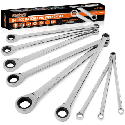 9PC Aircraft Wrench Set