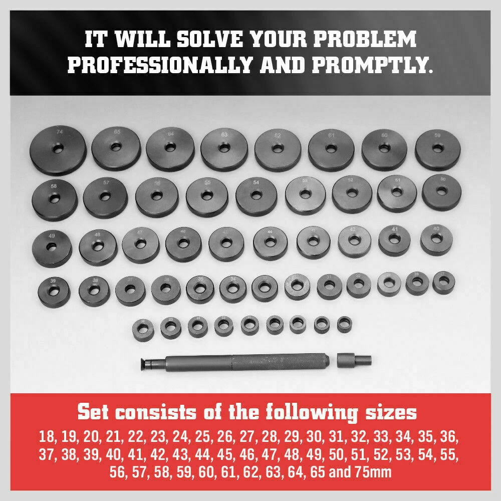 52 pcs Oil Seal Removal & Installation Tool Set - Image 6