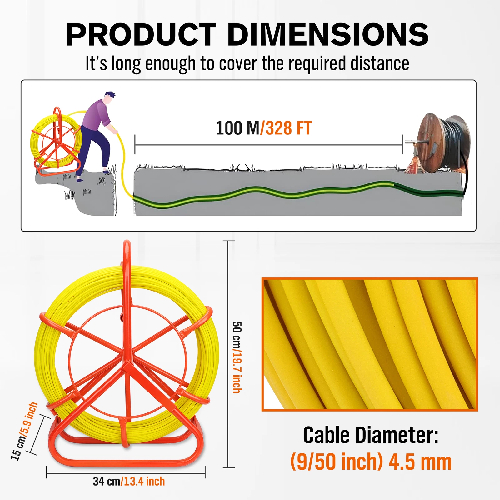Electrical Cable Puller for Power Line Installation - Image 2
