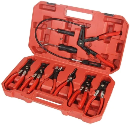 9PC Hose Clamp Pliers Set