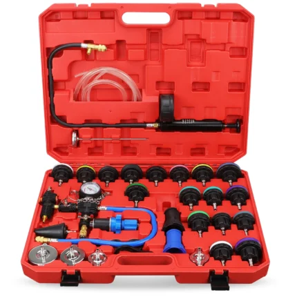 34PC Radiator Leak Tester Set