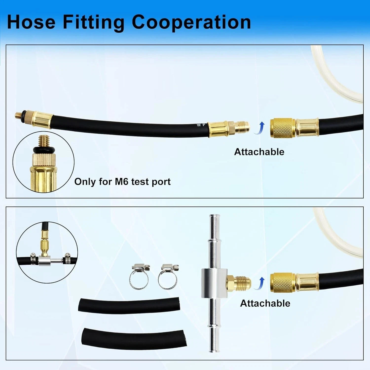 20PC TU-114 Fuel Injection Pressure Gauge Set - Image 5
