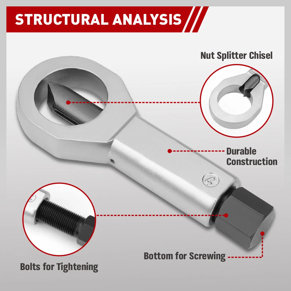 4PCS Nut Splitter Breaker - Image 5