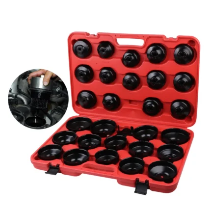 30PC Cup-Style Oil Filter Wrench Set