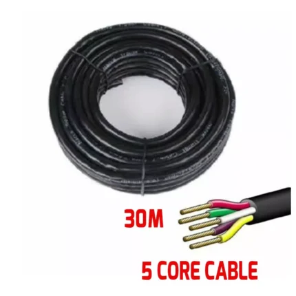 30M 5 Core Trailer Cable Coil