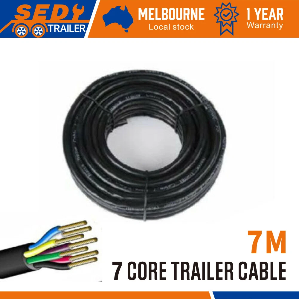 7M 7 Core Trailer Cable Coil - Image 2