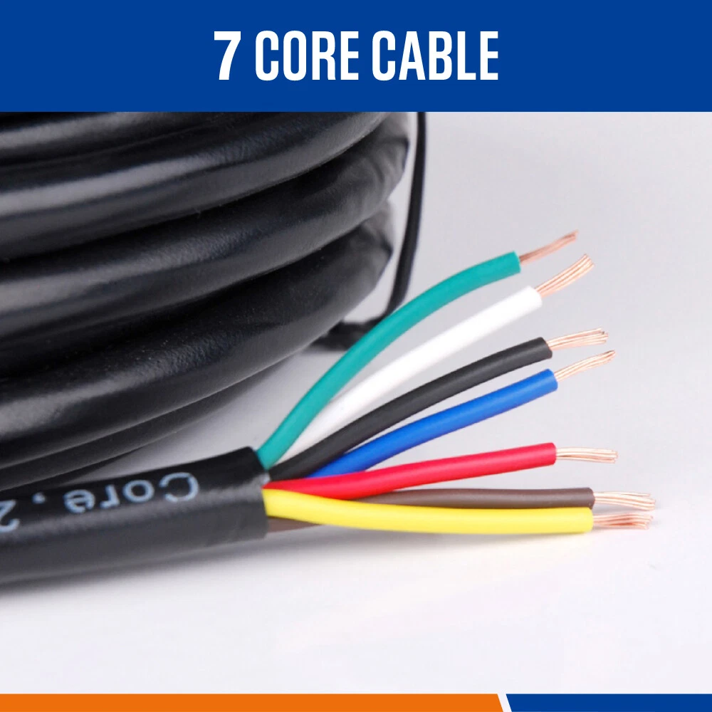 7M 7 Core Trailer Cable Coil - Image 3