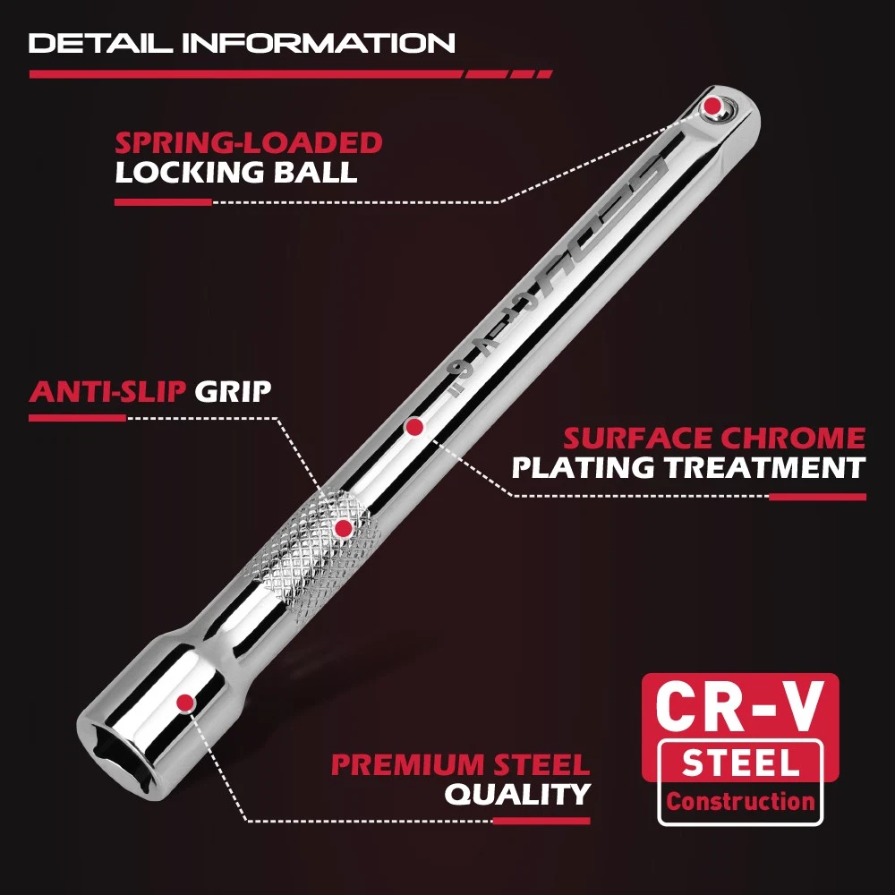 4PC Extension Bar Set - Image 5