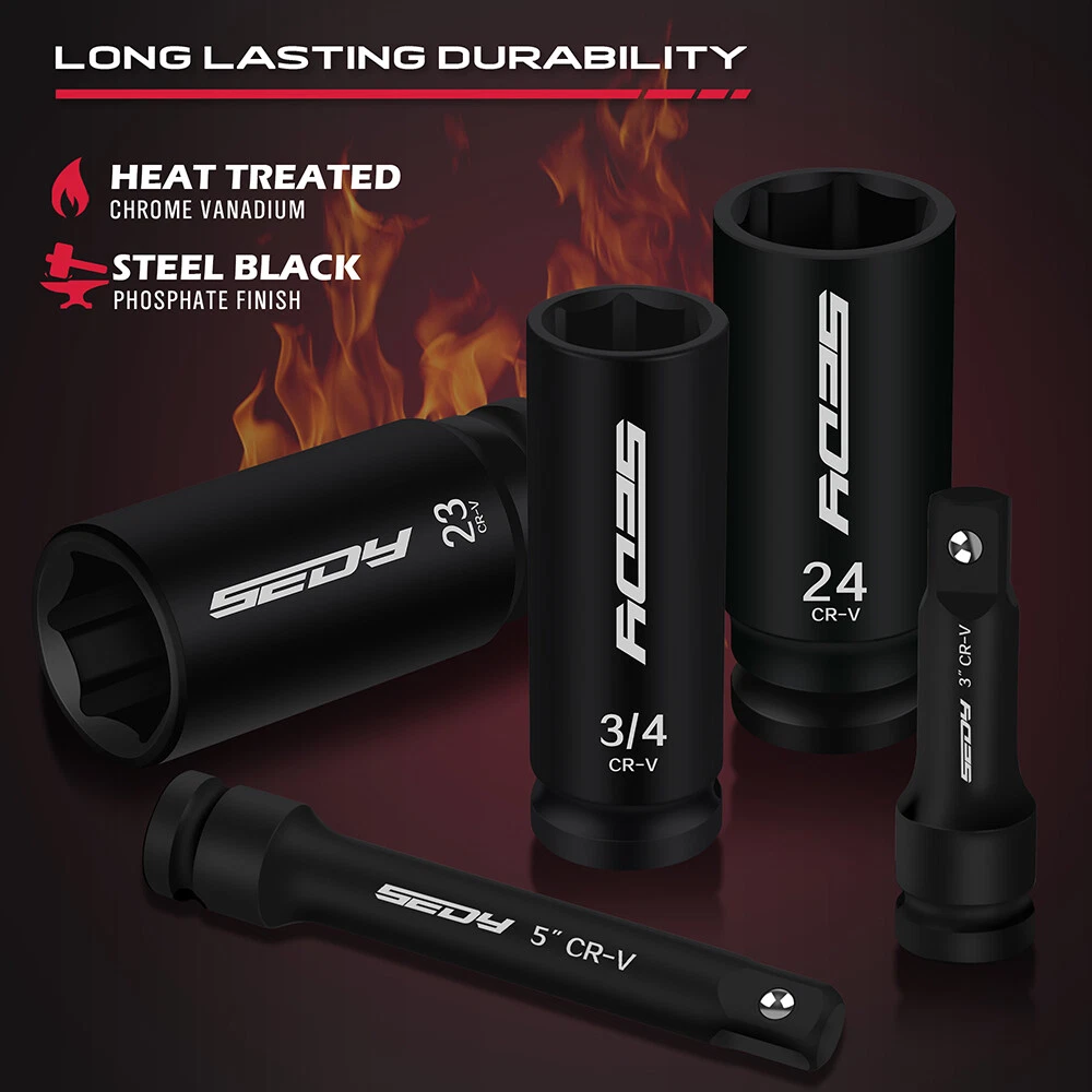 29-Piece Impact Socket Set - Image 5