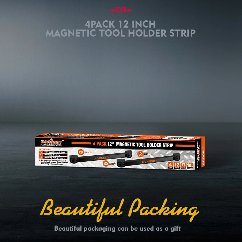4PC 12" Magnetic Tool Holder Set - Image 10