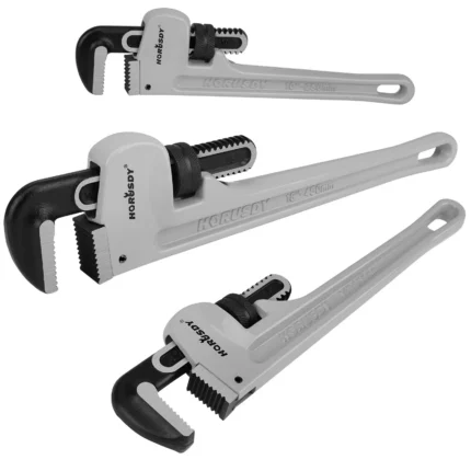 3PC Aluminum Pipe Wrench Set