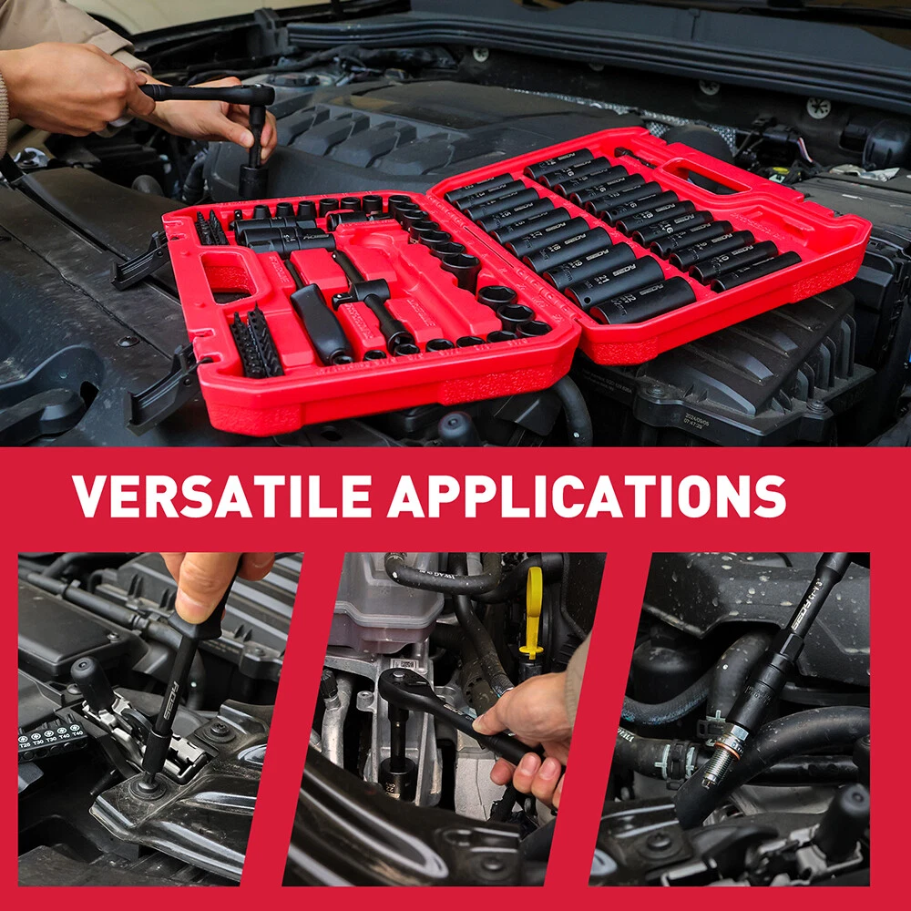 96PCS 3/8" Drive Socket Set - Image 9