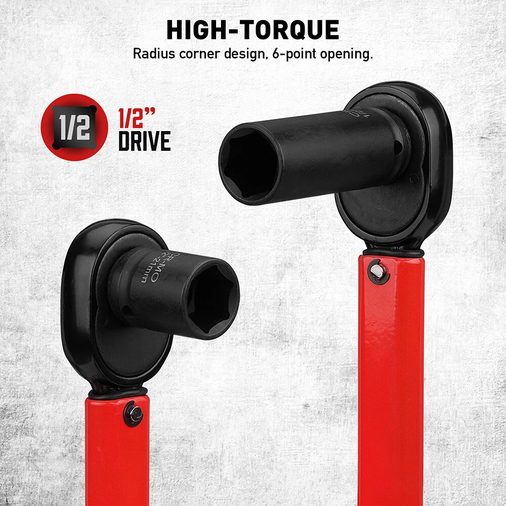 35PC 1/2" Drive Impact Socket Set - Image 6