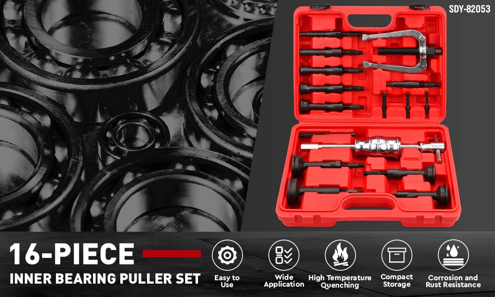 16PC Internal Bearing Puller Set - Image 2