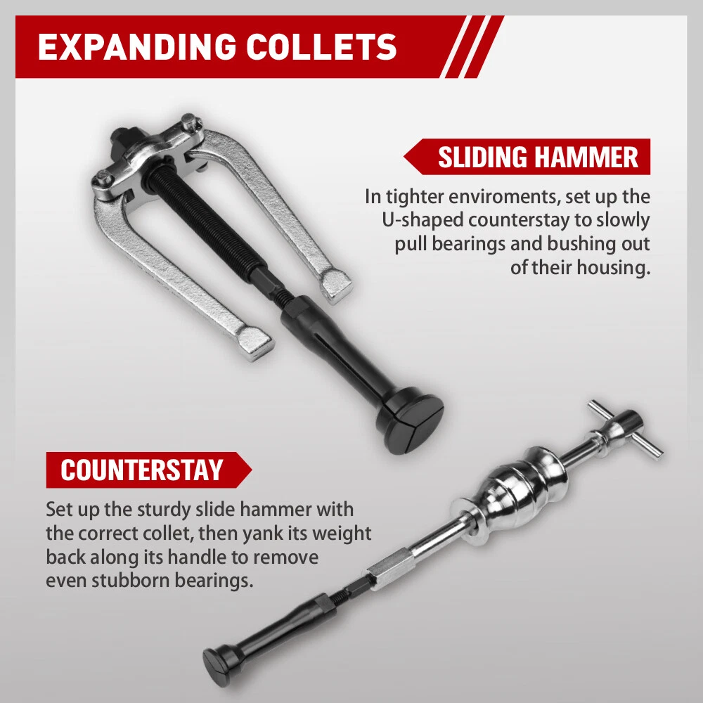 16PC Internal Bearing Puller Set - Image 6