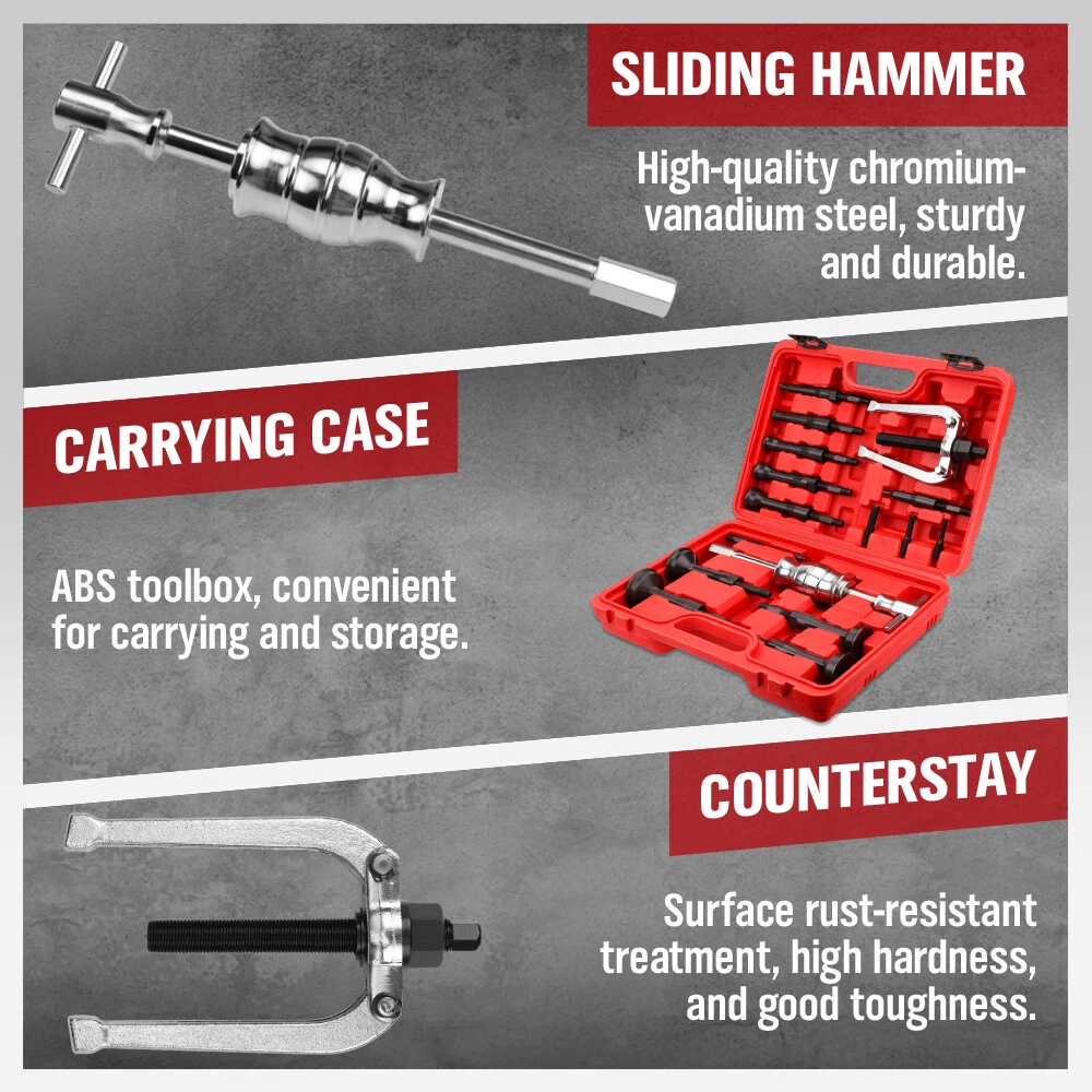 16PC Internal Bearing Puller Set - Image 7