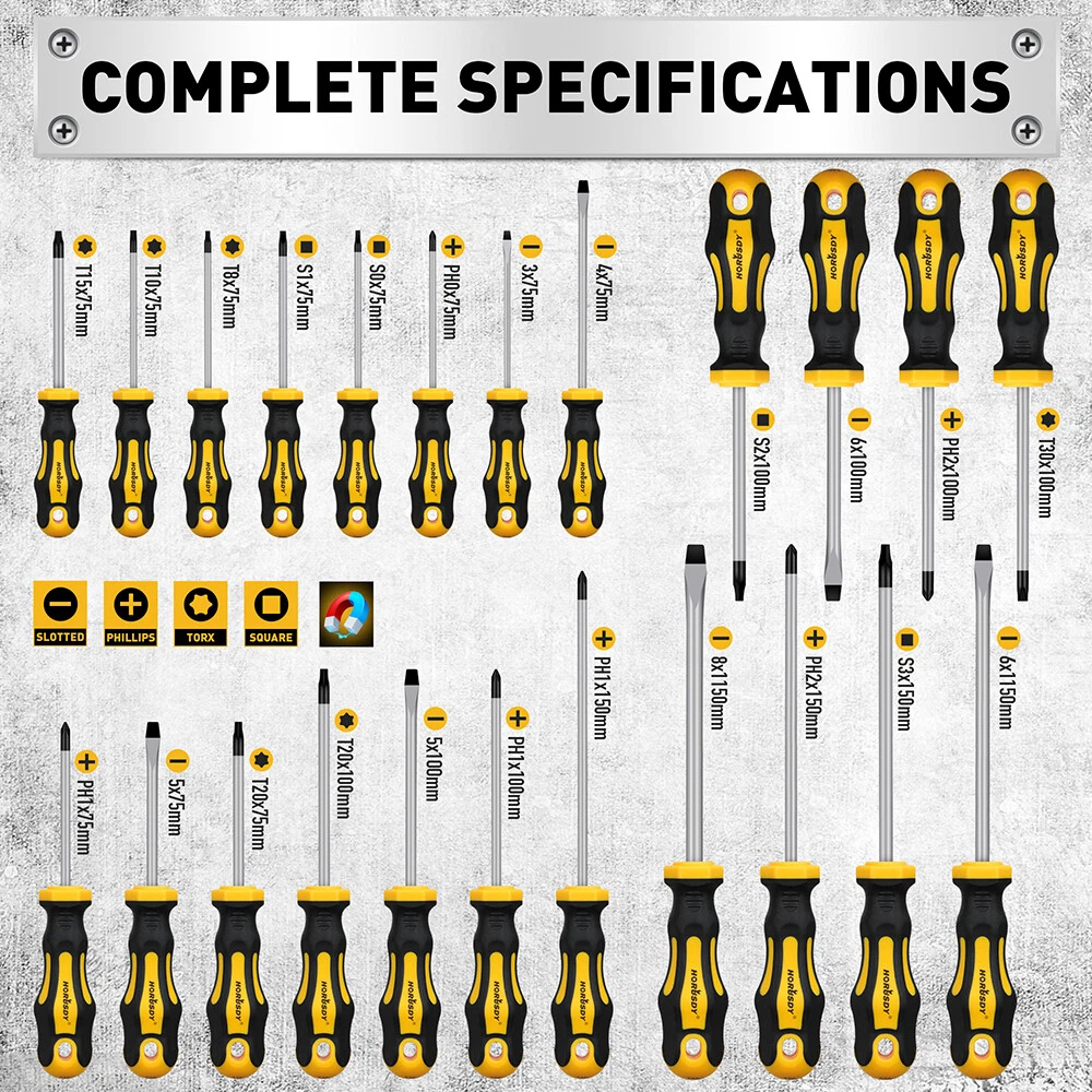 140PC Screwdriver Set - Image 9