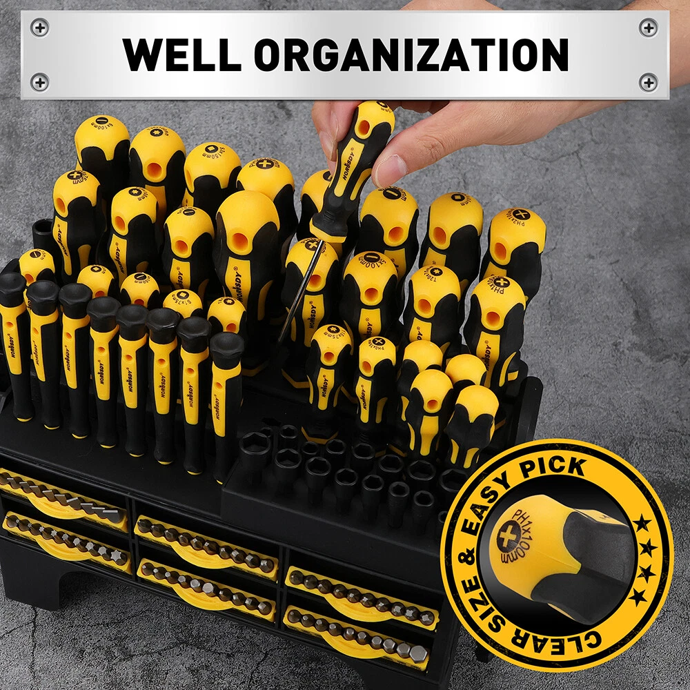 140PC Screwdriver Set - Image 5