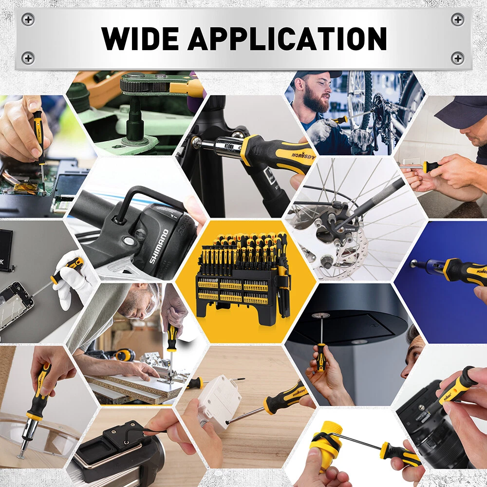 140PC Screwdriver Set - Image 3