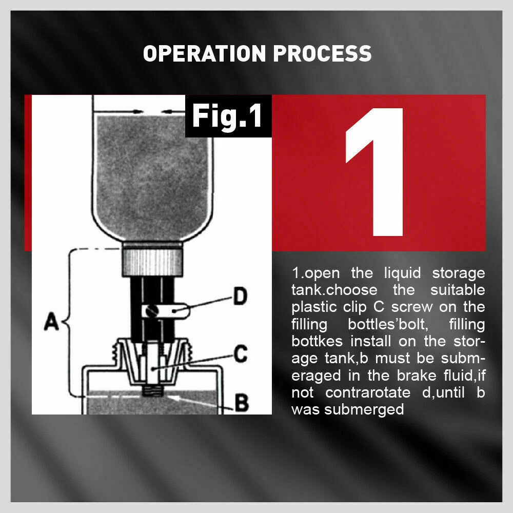 Vacuum Brake Bleeding Extractor Set - Image 8