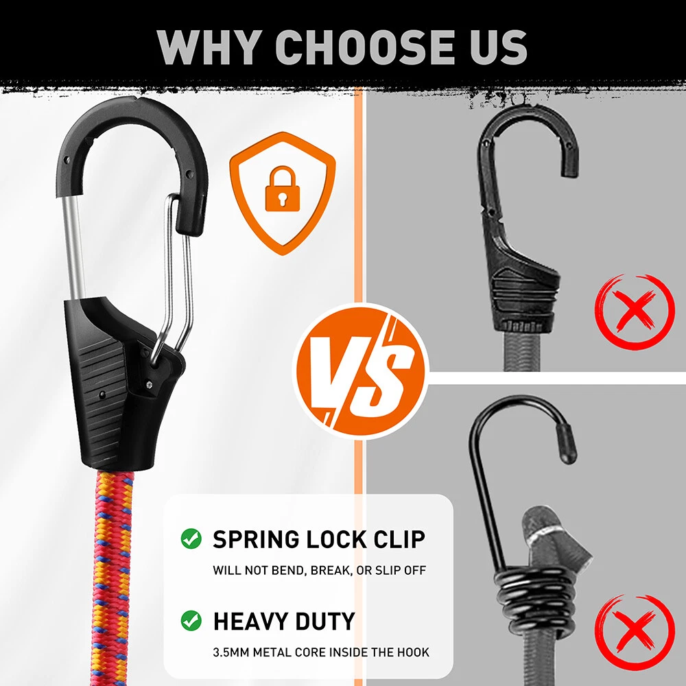 10PC 18" Bungee Cords - Image 4