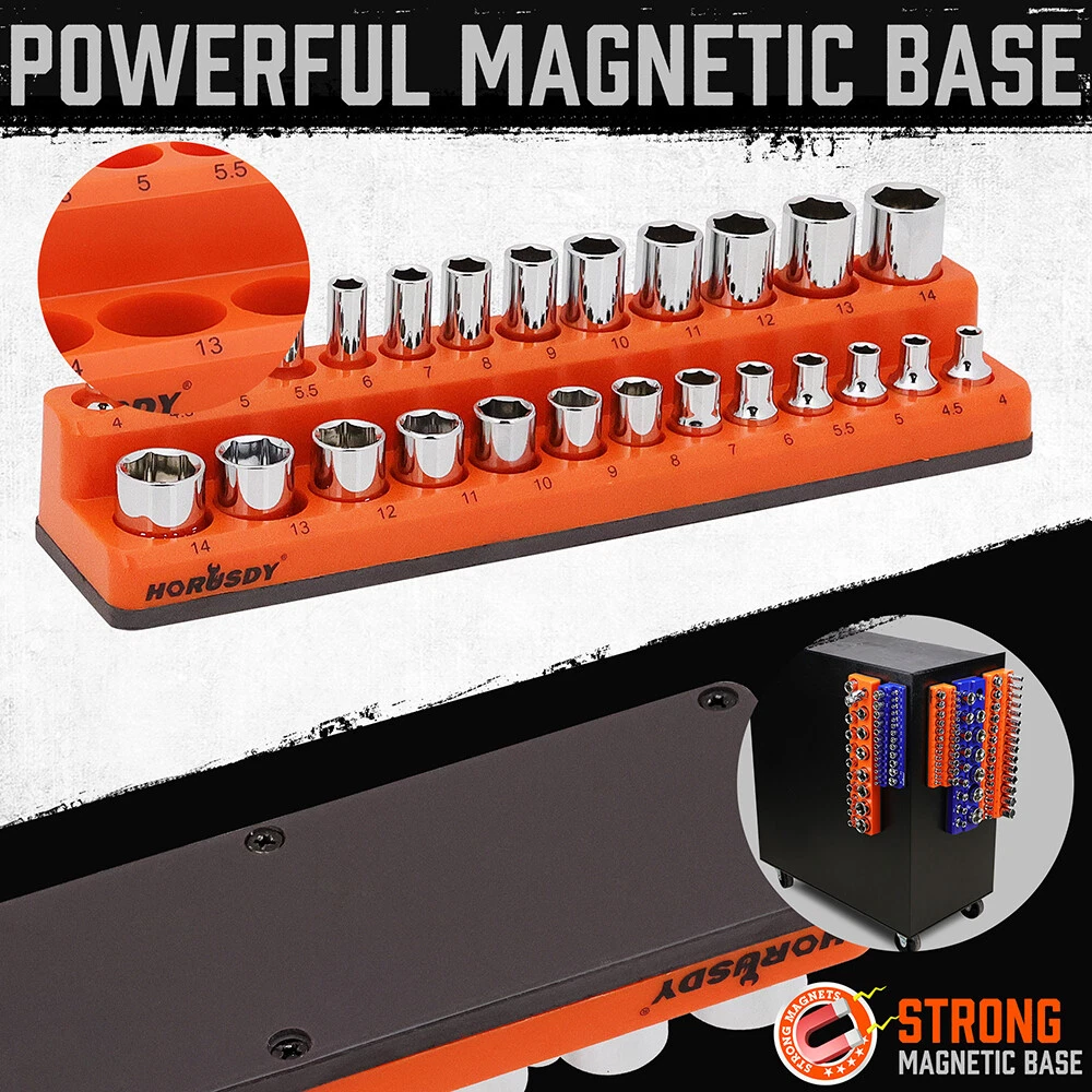Metric Magnetic Socket Organizer - Image 2