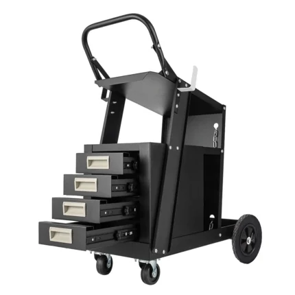 Welding Cart With Lockable Drawer