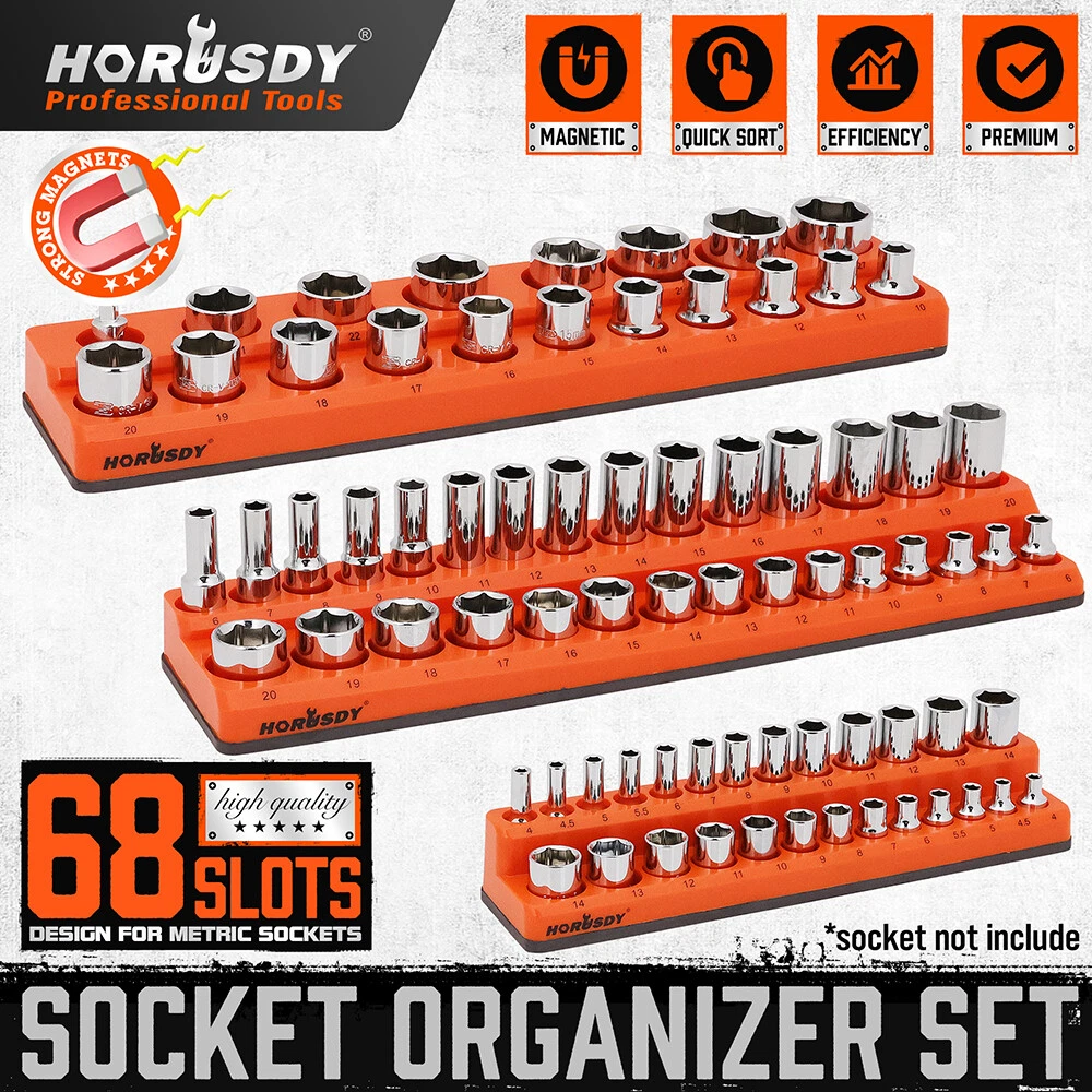 Metric Magnetic Socket Organizer - Image 6