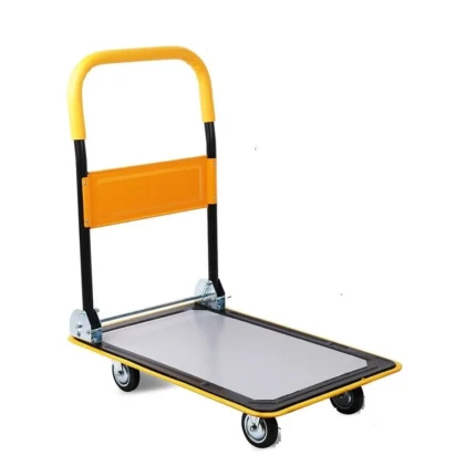 150KG Small Yellow-Black Platform Cart