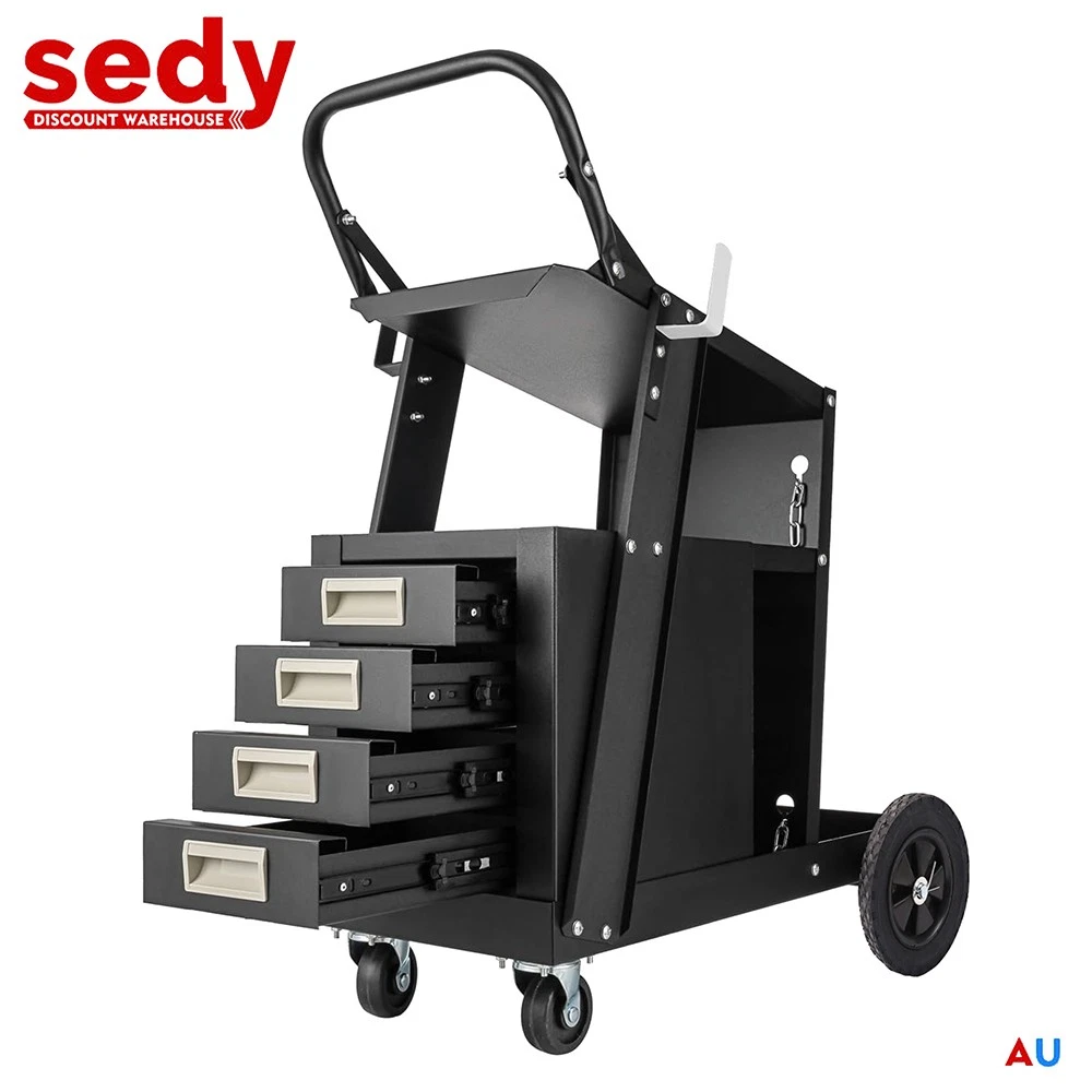 Welding Cart With Lockable Drawer - Image 11