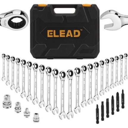 32PC Metric & SAE Ratchet Wrench Set