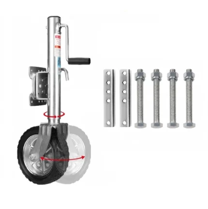 10" Jack with Nylon Wheels