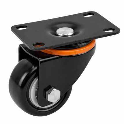 2.5-Inch Black Swivel Caster