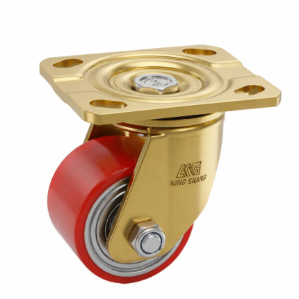3-Inch Heavy Duty PU Swivel Caster