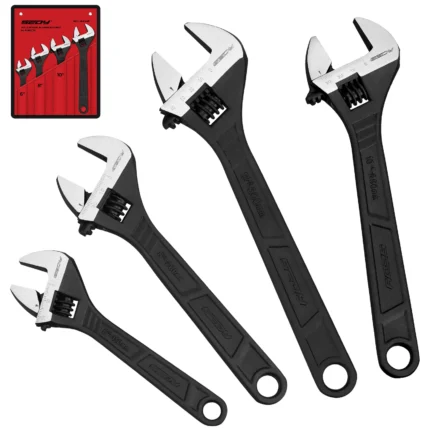 4-Piece Black Wrench Set
