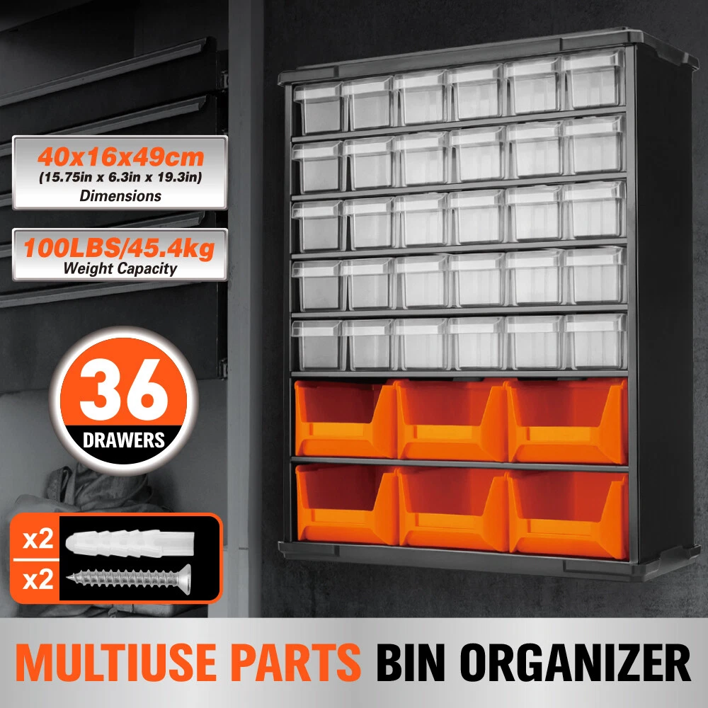 36-Piece Metal Tool Box Set - Image 7