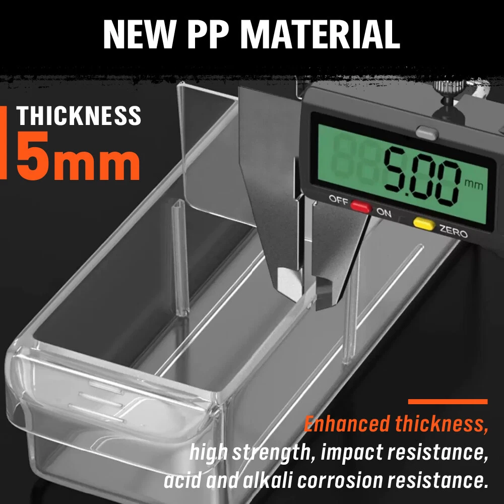 36-Piece Metal Tool Box Set - Image 3