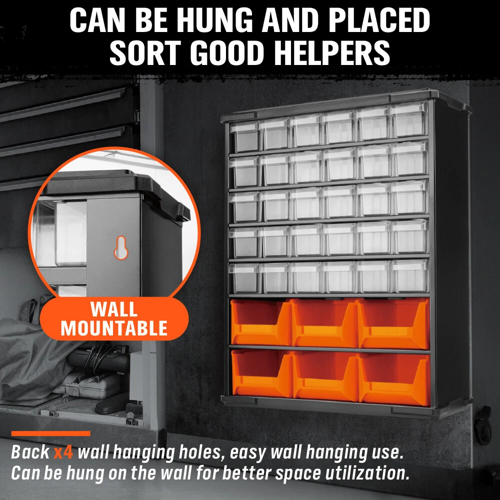 36-Piece Metal Tool Box Set - Image 2